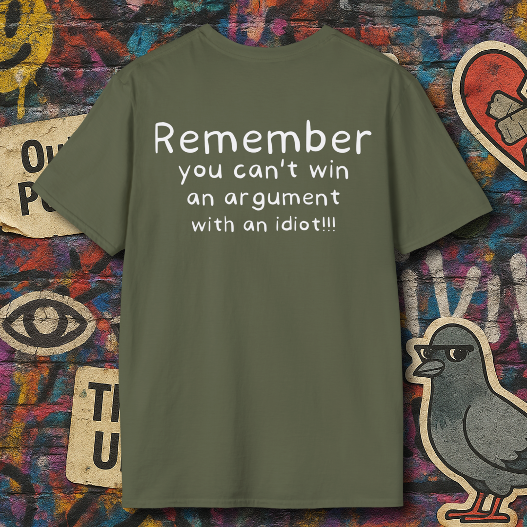 Argument with an idiot (Back)