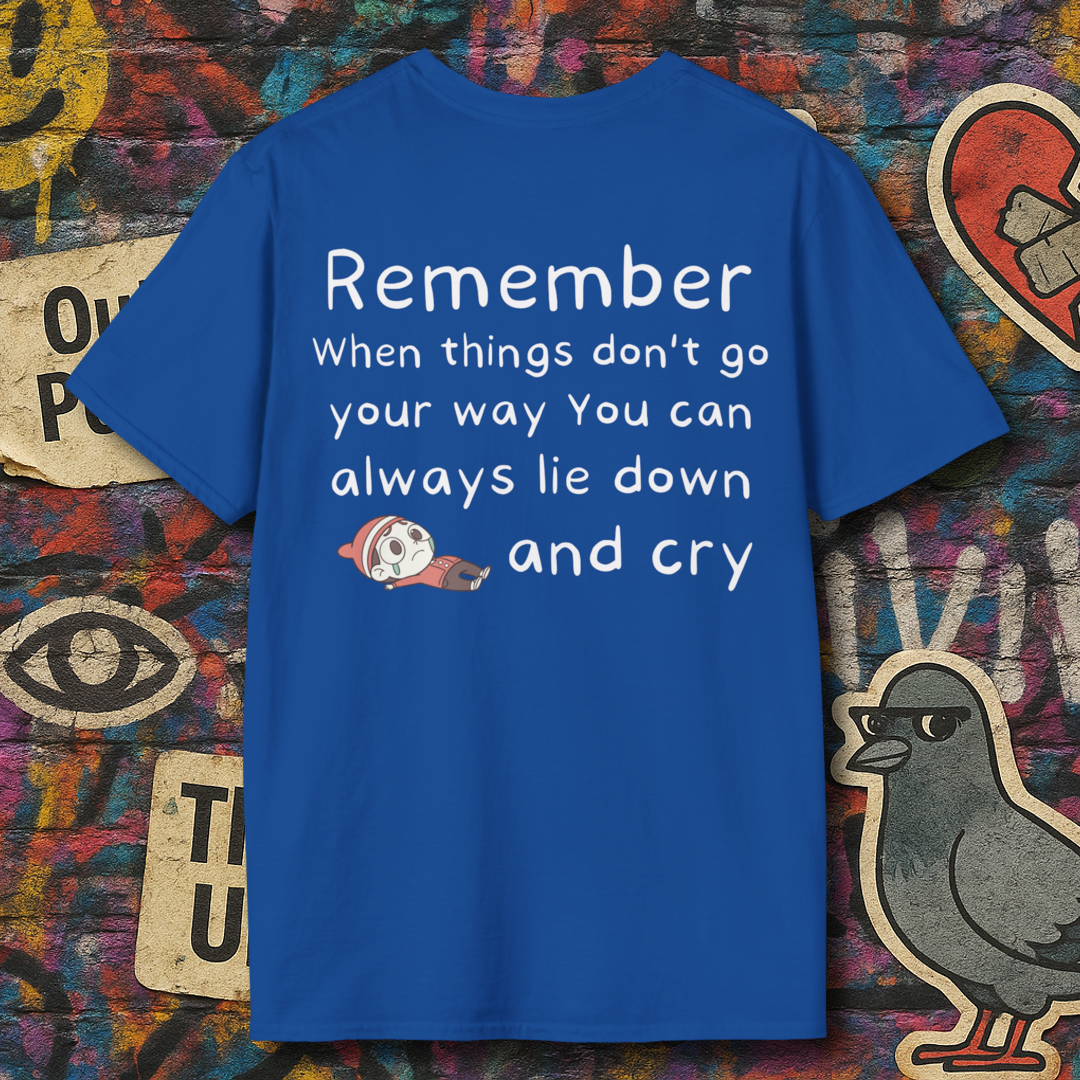Lie down and cry (Back)