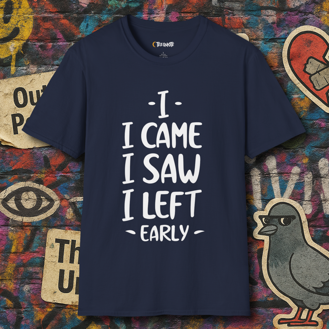 I came I left