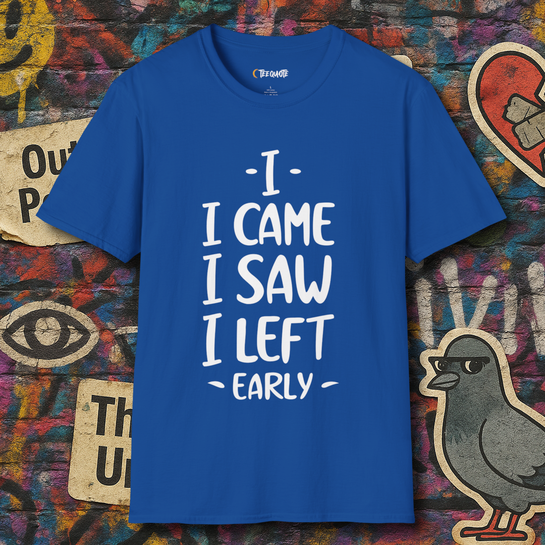 I came I left