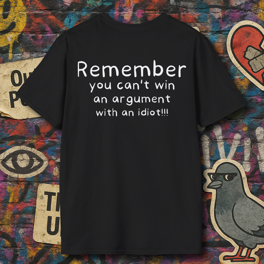 Argument with an idiot (Back)