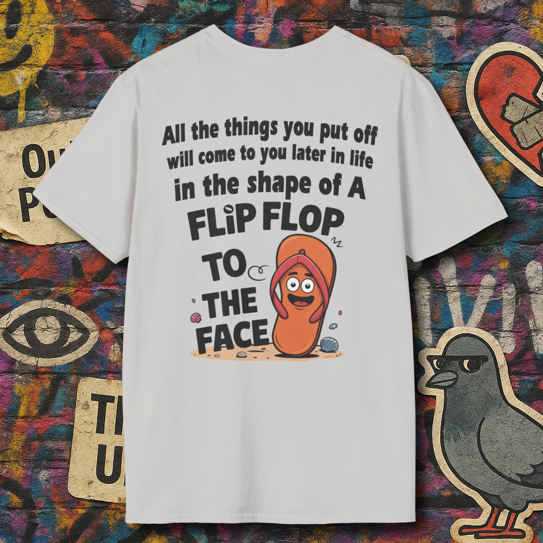 Flip-Flop to face (Back)