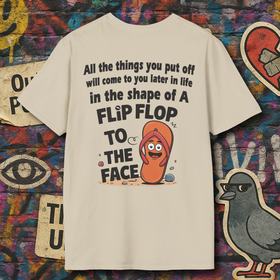 Flip-Flop to face (Back)