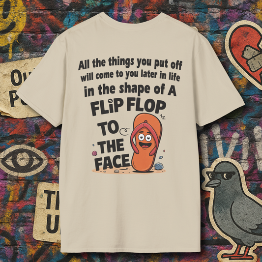 Flip-Flop to face (Back)