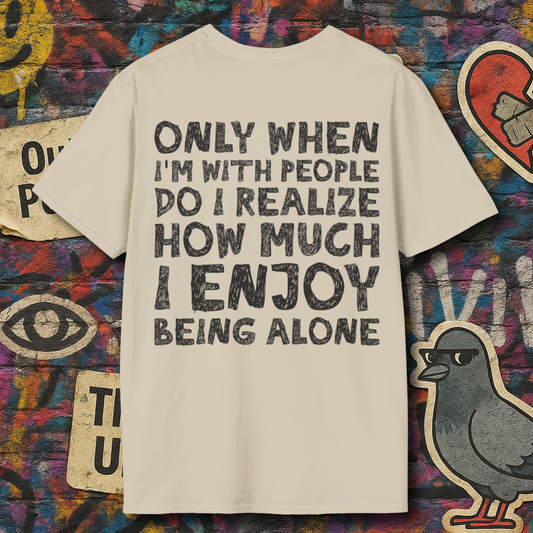 Love being alone (Back)