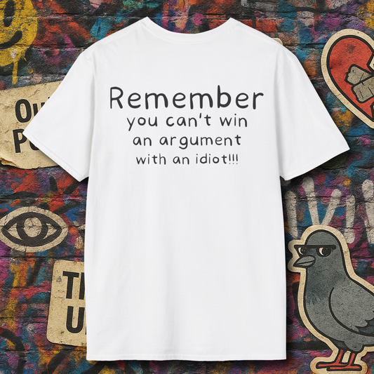Argument with an idiot (Back)