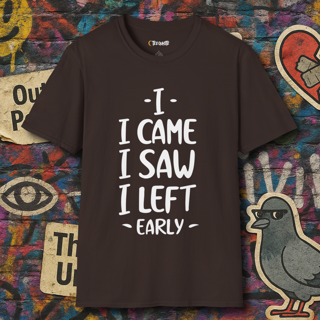 I came I left